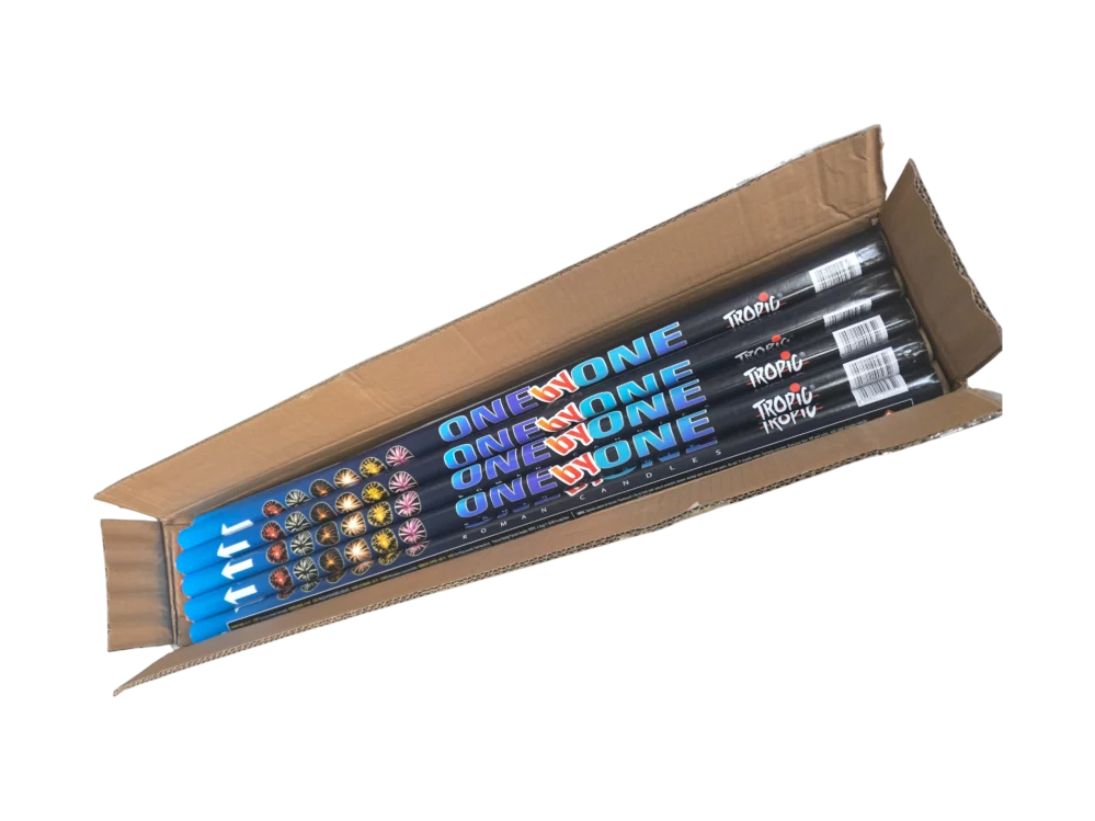 TRC9 Roman Candle BOX (30pcs) - BEST PYRO & FIREWORKS STORE